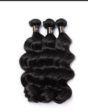 Three bundle deal 100% human body wave bundles